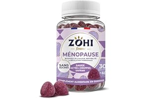 ZOHI-Pilulier MENOPAUSE - 60 gommes - fabriqué en France - sans sucres