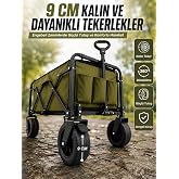 Extra Cepli Katlanabilir Wagon Arabası ile Pratik ve D&uuml;zenli Taşıma