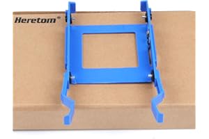 Heretom 2,5 Zoll SSD Bay Caddy Tray Bracket X9FV3 FR40K R9PXF Festplatten Rahmen für Dell Optiplex 3040 5040 7040 3050 5050 7050 5060 7060 MT Vostro Inspiron 3600 3650 3655 3656 3660 3668