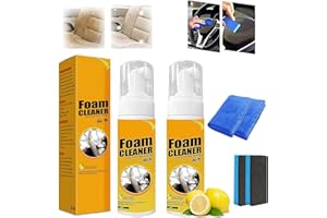 GENERISCH All Around Master Foam Cleaner, Multifunctional Car Foam Cleaner, Foam Cleaner for Car, Car Magic Foam Cleaner, Foam Cleaner All Purpose, Powerful Car Stain Remover for Interior (2PCS, 100 ml)