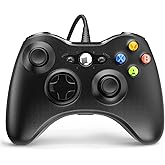 YAEYE Xbox 360 i&ccedil;in Kablolu Denetleyici, 360 i&ccedil;in Oyun Kontrol&ouml;r&uuml; &Ccedil;ift Titreşimli Turbo Xbox 360/360 Slim ve PC Windows 7,8, 