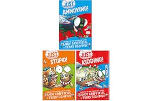 Just Series Books 1 - 3 Collection Set by Andy Griffiths (Just Kidding, Just Stupid & Just Annoying)