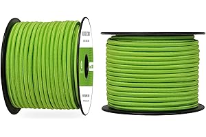 Abma Cord Corda Elastica 5mm 30M Corda di Gomma Cavo Elastico