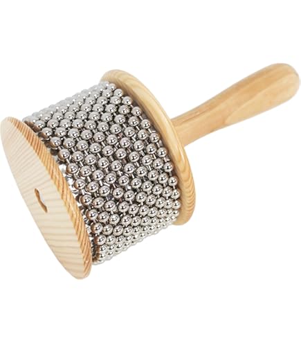 Cabasa GEWA Pure Club Salsa - Strumento Musicale Con Corpo In Legno E Rete Metallica - Foto 8