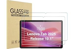 ProCase 2 Pack Screen Protector for Lenovo Tab 10.1 Inch 2025 TB311FU/TB311XU, Tempered Glass Film Guard for Lenovo Tab 10.1" 2025 Release