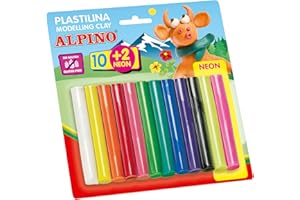 Alpino dp000018 - Blister Pack of 12 Rollitos Clay