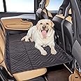 WapaW Polypropylene Car Back Seat Extender - Non Inflatable Dog Mattress Bed | Hammock for Large Dogs - Hard Bottom for Car, Truck, SUV (Black)
