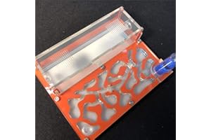 ANT GRAPE Ant Farm Educational Formicarium für LIVE Ameisen Reagenzglas Feuchtigkeit großer Raum Acryl Ameisennest, Insektenameisen Villa House Ants Ecological Workshop (Orange)