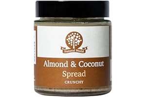 Nutural World - Crunchy Almond and Coconut Spread (170g) - Great Taste Award Winner