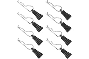 EUIOOVM Deerc 8 sztuk części zamiennych RC Auto Clip Pins RC Call Pin RC Karoseria Clip Rc klipsy do karoserii Rc Bent Springy do 1/10 1/12 1/16 pilot zdalnego sterowania auto Shell model część zamienna