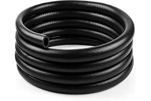 Moosswee 3 meter bensinslang 8 mm, bränsleslang svart förstärkare, dieselslang av NBR för lastbil, traktor, husbil, båt