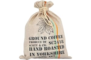Scott&Co. Ground Coffee Gift, 10 different Varieties of Coffees to Taste. 10 x 60g Ground Coffee Beans (Total 100 Servings) Christmas Gifts for Women and Men
