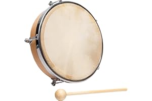 Fuzeau 571 - Tamburello, pelle naturale, 20 cm