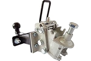 XIMPLIO Abklappbare Hakenverlängerung für Fahrradträger inkl. Steckkupplung für jedes Type Anhängerkupplung 250 mm