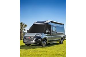 SUPAREE Parasole Camper Ducato Copertura Termica Esterna per Camper Parasole Ducato 600D Oxford Anti UV per F-iat ducato X250/290/P-eugeot Boxer/C-itroen Jumper