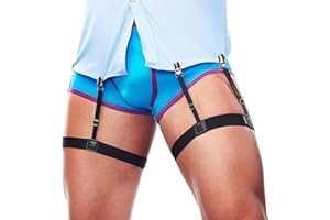 STAY GENT Jarretiere Porte Chemise Homme à Garder Chemise Rentrée, Porte Jarretelle Chemise Homme Support Chemise à Pinces Réglable Shirt Stays pour Mariag/Police/Militaire/Affaires