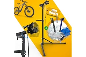 Tarpofix® Fahrrad Montageständer bis 50kg für E-Bike | Montageständer für Fahrräder | Profi Fahrrad Reparaturständer | Schwerlast Fahrradhalter Ebike | Fahrradständer Reparatur & Wartung | Bike Stand