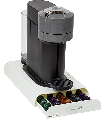 eluno Capsulehouder voor 40x Nespresso Vertuo, ladebox, glazen