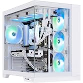 Bitfenix MH100 750W 80+ Bronze PSU 4x120mm FRGB Fan ATX Temperli Cam Beyaz Gaming (Oyuncu) Kasa