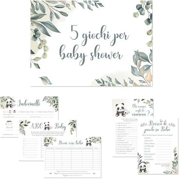 Adzt Set Libro Degli Ospiti Per Baby Shower 63 Pezzi - Tema Orso Con Cornice, Scatola E 60 Fette Di Legno Per Auguri