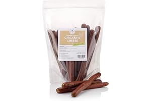 NATURAL TREATS BY PET TREATS WHOLESALE Natural Treats Chicken & Cheese Gourmet Sticks for Dogs (1kg) Grain Free Healthy Dog Chew Treat