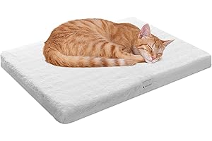 Navaris Samonagrzewający Się Koc dla Kotów i Psów - 60 x 45 x 4 cm, Mata Cieplna, Puszysty Miękki - Termiczny Akumulujący Ciepło dla Psa, Kota
