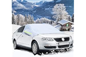 iKALULA Protector para Parabrisas, Protector para Arabrisas Coche Antihielo y Nieve Funda Cubierta de Parabrisas Coche para Proteger el Parabrisas y limpiaparabrisas,130 * 220cm