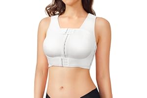 BRABIC Women's Women Front Closure Post Surgery Compression Everyday Bras Mastectomy Bras
