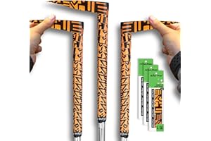 Alien Pros Ruban Grip pour Club de Golf Solution Innovante pour Une Bonne Prise en Main de Votre Club de Golf - Profitez d'une Nouvelle Sensation de Prise en Moins d'une Minute