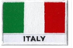 NAGAPATCHES Patche drapeau Italie