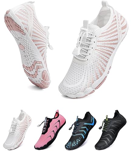 Chaussures D'eau Unisexes, Chaussures Pieds Nus, Chaussures De Sports Nautiques Respirantes à Séchage Rapide, Pour Le Yoga, La Course, Le Surf, Le