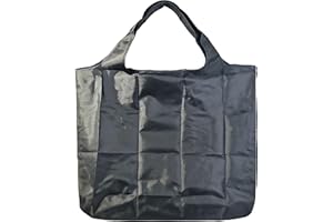 Lin's Liliana Grande borsa pieghevole, 43 x 66 cm, riutilizzabile, leggera, ad asciugatura rapida, resistente agli strappi, per shopping, viaggi