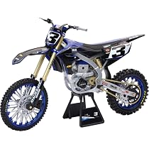 Modellino Motocross New-Ray 1:12 - Yamaha YZF 450 2023 - Giocattolo Da Collezione, Nuovo In Scatola