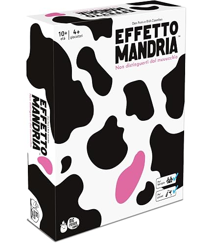Asmodee - La Vaca Chuca, Juego de Mesa, 3-6 Jugadores, 8+ Años, Edición en Italiano