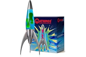 Lava Lamp by Mathmos: Telstar Rocket Lava Lamp Blue/Green