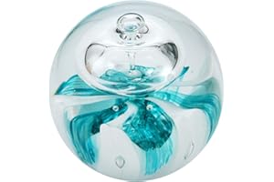 Pfronten Schmuck Traumkugel Traum-Kugel Mini Briefbeschwerer, Wintertraum - Handarbeit, 6 cm Ø