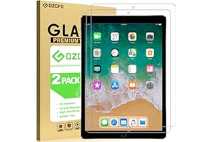 GOZOPO Ochraniacz ekranu do iPada 9,7 cala (iPad 6. / 5. generacji, model 2018/2017), iPad Pro 9,7, iPad Air 1, iPad Air2, folia ze szkła hartowanego, 2 szt