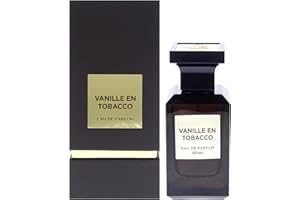 Fragrance World Perfumy waniliowe En Tobacco EDP 80 ml unisex | Aromatic Signature Note Perfumes For Men & Women Exclusive