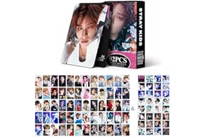 SCISSH SKZ - 92 fototessere personali, 60 fototessere personali + 32 adesivi "STAY" cartoline fotografiche personali di Hyunjin Bangchan, foto di Felix (Seungmin)