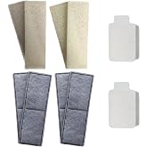 Lot De 4 Cartouches Filtrantes Compatibles Fluval Clean & Clear Pour Filtre U1 U2 U3 U4