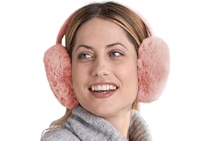 Brook + Bay Paraorecchie - Copri Orecchie Invernale - Cuffie Invernali Para Orecchie Donna - Earmuffs per Freddo Pieghevoli - Morbidi Scaldaorecchie da Ragazza - Taglia unica