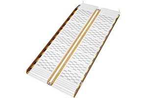 ‎LIEKUMM LIEKUMM Rollstuhlrampe Klappbar 152 cm, 300 kg Tragkraft, Rollstuhlrampe für Treppen & Türschwellen, Auffahrrampe Rollstuhl aus Aluminium, Rampe für Rollstuhl Zuhause