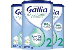 Laboratoire Gallia Galliagest Premium 2ème âge 820g X3