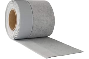 isolera - Wannendichtband, 4m selbstklebend, Abdichtung für Bad und Dusche, Dichtband Sanitär, Abdichtung Dusche, Dichtungsband Badewanne