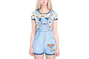LittleForBig sidensparkdräkt Onesie pyjamas bodysuit – Little Blue Furrytail Racecar sparkdräkt