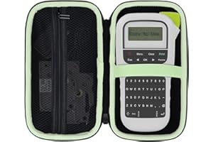 Peyyargo Dur Étui de Protection Compatible avec Brother PT-H110 Etiqueteuse Portable