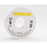 GENEL B&uuml;y&uuml;k Teflon Bant, Siyah, Plastik, 30 Metre, 10 Adet, Kanca ve İlmek Bağlantı Elemanı