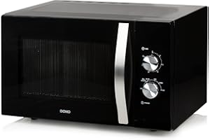 DOMO DO2431-Micro-ondes monofonction noir-30 L-900 W-Pose libre
