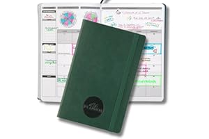 LIFE PLANNER PLAN IT, DO IT! Life Planner Agenda Motivazionale Made in Italy | Agenda 12 Mesi | da Gennaio a Dicembre 2025 | Planner Settimanale e Mensile | Spazi Dedicati a Pensieri e Riflessioni (Abetone Green, Piccola)
