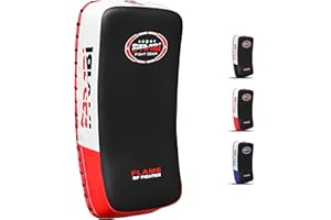 Farabi Sports Impact Pad for Coaching, Training, Kickboxing, Curved Kick Pads, Punch Pads, Martial Arts, Kicking Pads, MMA Muay Thai Pads, 1 Piece Single